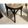 Madeline Dining Chair with Rustic Wooden Seat Madeline Dining Chair with Rustic Wooden Seat