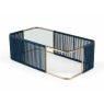 Werner Blue & Gold Coffee Table Werner Blue & Gold Coffee Table