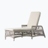 Menton Country Rattan Lounger | Stone Menton Country Rattan Lounger | Stone
