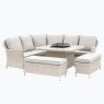 Holton Corner Sofa Dining Set with Fire Pit Holton Corner Sofa Dining Set with Fire Pit