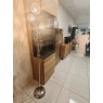 Searchlight Bellis Chrome floor lamp