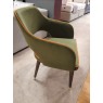 Syros Dining Chair Olive velvet fabric Syros Dining Chair Olive velvet fabric