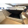 Brittany 5ft Ottoman Side Opening Bedframe in Grey fabric Brittany 5ft Ottoman Side Opening Bedframe in Grey fabric
