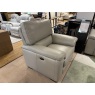 Rosie 2.5 Seater Electric Reclining Sofa, 2 Seater and Power Reclining Chair in Grey Leather Rosie 2.5 Seater Electric Reclining Sofa, 2 Seater and Power Reclining Chair in Grey Leather