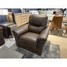 Eliza 3 Seater Leather Sofa and Chair in Brown Leather Eliza 3 Seater Leather Sofa and Chair in Brown Leather
