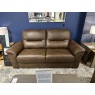 Eliza 3 Seater Leather Sofa and Chair in Brown Leather Eliza 3 Seater Leather Sofa and Chair in Brown Leather