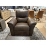 Eliza 3 Seater Leather Sofa and Chair in Brown Leather Eliza 3 Seater Leather Sofa and Chair in Brown Leather