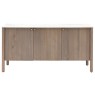 Gallery Direct Marmo 3 Door Sideboard Gallery Direct Marmo 3 Door Sideboard