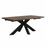 Fucino 180cm Extending Dining Table with Metal Star Base