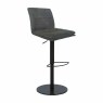 Fucino Swivel Bar Stool in Grey