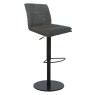Fucino Swivel Adjustable Bar Stool - Grey