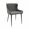 Versa Dining Chair in Slate Grey PU
