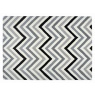 Cabone Grey Zig Zag Carpet 160 x 230 Cabone Grey Zig Zag Carpet 160 x 230