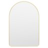 Holworth Medium Arch Mirror in Gold Holworth Medium Arch Mirror in Gold