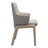Stressless Vanilla Low Back Dining Chair w/arms- D100 Stressless Vanilla Low Back Dining Chair w/arms- D100