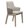 Stressless Vanilla Low Back Dining Chair w/arms- D100 Stressless Vanilla Low Back Dining Chair w/arms- D100