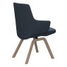 Stressless Vanilla Low Back Dining Chair w/ arms- D200 Stressless Vanilla Low Back Dining Chair w/ arms- D200