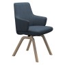 Stressless Vanilla Low Back Dining Chair w/ arms- D200 Stressless Vanilla Low Back Dining Chair w/ arms- D200