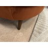 Extra Large Sofa (227cm), Oval Cuddler with Headrest and Footstool in Accent Colours and Matching Sc Extra Large Sofa (227cm), Oval Cuddler with Headrest and Footstool in Accent Colours and Matching Sc