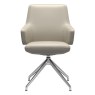 Stressless Vanilla Low Back Dining Chair w/arms- D350 Stressless Vanilla Low Back Dining Chair w/arms- D350