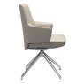 Stressless Vanilla Low Back Dining Chair w/arms- D350 Stressless Vanilla Low Back Dining Chair w/arms- D350