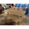 Clifton 2-Plank Solid Oak Dining Table + Bench + Extension Leaf Clifton 2-Plank Solid Oak Dining Table + Bench + Extension Leaf