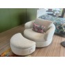 Pebble Large LHF Chaise Sofa, Cuddler Swivel Chair & Stool Pebble Large LHF Chaise Sofa, Cuddler Swivel Chair & Stool