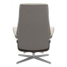 Stressless View Medium Cross Chair & Stool Stressless View Medium Cross Chair & Stool