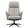 G Plan Nystead Manual Recliner & Stool Polished Base G Plan Nystead Manual Recliner & Stool Polished Base