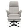 G Plan Nystead Manual Recliner & Stool Polished Base G Plan Nystead Manual Recliner & Stool Polished Base