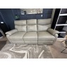 Scott 2x 3-Seater Electric Power Reclining Sofas (201cm) in Leather