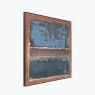 Framed Picture Silence Blue | 120x120cm Framed Picture Silence Blue | 120x120cm