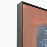 Framed Picture Silence Blue | 120x120cm Framed Picture Silence Blue | 120x120cm