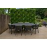Cane-Line Pure Outdoor Dining Table & 6x Dining Chair with Cushion Set Cane-Line Pure Outdoor Dining Table & 6x Dining Chair with Cushion Set