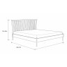 Ercol Salina Double Bedframe w/ Spindle Headboard Ercol Salina Double Bedframe w/ Spindle Headboard