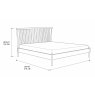 Ercol Salina King Size Bedframe w/ Spindle Headboard Ercol Salina King Size Bedframe w/ Spindle Headboard