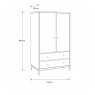 Ercol Salina 2 Door Wardrobe Ercol Salina 2 Door Wardrobe