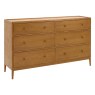 Ercol Salina 6 Drawer Wide Chest