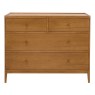 Ercol Salina 4 Drawer Wide Chest