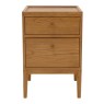 Ercol Salina 2 Drawer Bedside Cabinet