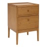 Ercol Salina 2 Drawer Bedside Cabinet Ercol Salina 2 Drawer Bedside Cabinet