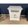 Viggo 2 Drawer Bedside in White Viggo 2 Drawer Bedside in White