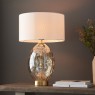 Elin Dimple Table Lamp – Champagne Finish Elin Dimple Table Lamp – Champagne Finish