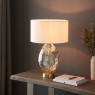 Elin Dimple Table Lamp – Champagne Finish Elin Dimple Table Lamp – Champagne Finish