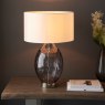 Elin Dimple Table Lamp – Grey Finish