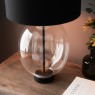 Kelda Oval Table Lamp – Black Finish Kelda Oval Table Lamp – Black Finish