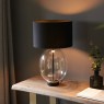 Kelda Oval Table Lamp – Black Finish Kelda Oval Table Lamp – Black Finish