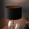 Kelda Oval Table Lamp – Black Finish Kelda Oval Table Lamp – Black Finish