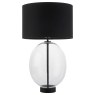 Kelda Oval Table Lamp – Black Finish Kelda Oval Table Lamp – Black Finish