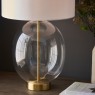 Kelda Oval Table Lamp – Satin Brass Finish Kelda Oval Table Lamp – Satin Brass Finish